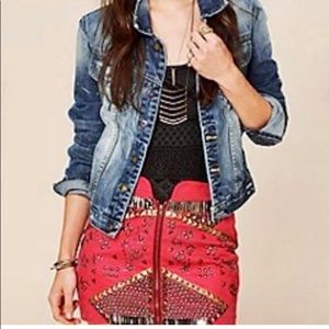 Free People embellished mini